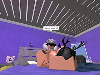 Rich slut gets pounded by roblox fan!