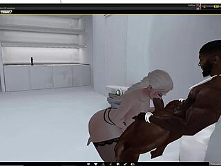 white slut giving sloppy deepthroat
