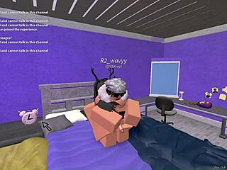 Rich slut gets pounded by roblox fan!