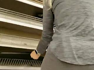 Filth Trap With Granny In Shop