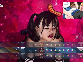 i'm exotiqfox, the solo gooner girl, bouncing my ass on your dick while giving jerk off instructions in this high definition masturbation game