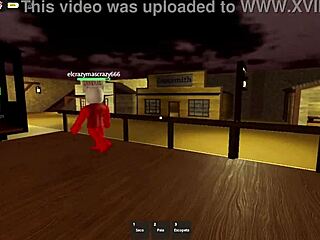 she goes afk, and the group starts fucking the shemale in a wild gangbang?