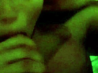 She sucks that monster cock like a slut!