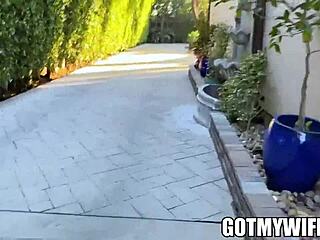 Chocolate God Andi Avalon Receives Creamy Blowjob From Mommy