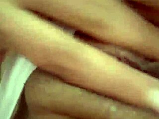 latina says 'i'm masturbating in cousin's bed before he comes' with dildo