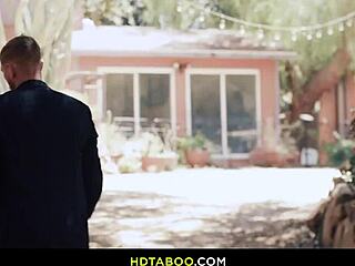 Dana Vespoli gives blowjob and doggystyle to Oliver Flynn's monster cock