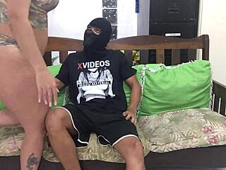 teaching novice nympho to record porn