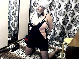 Hot Mature MILF Aimee As Slave Wife