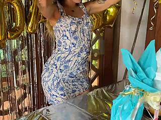 Bent Over Tight Pussy Piercing