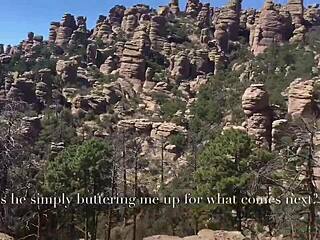 She Sucks & Swallows On Public Hiking Trail