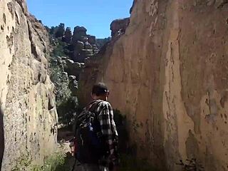 She Sucks & Swallows On Public Hiking Trail