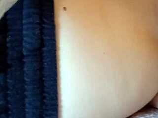 gretala flashes pregnant breasts