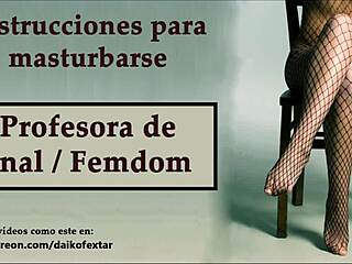 i'm the spanish anal teacher, joi femdom hipnosis handsfree