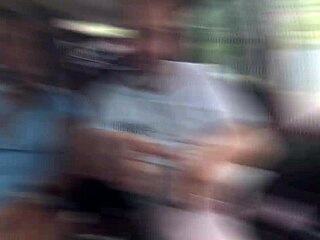 ted rides with couple, gets latina candy debby