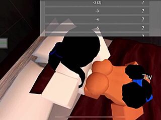 Specific tight pussy encounter with Roblox hoe that ended too quickly