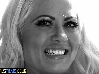 Ride my black cock! the milf shouts while spitroasted