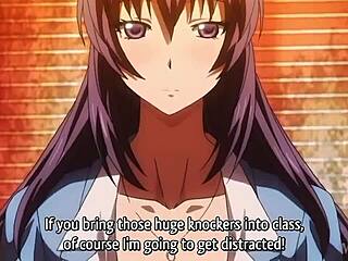 punished my busty anime teacher with rough anal creampie in garage 😈🍑