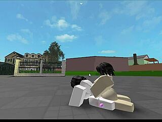 Lesbian Bitches Fuck Hard in Roblox!