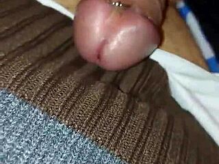 Do you like the piercing on my cute boy in thigh highs and socks?