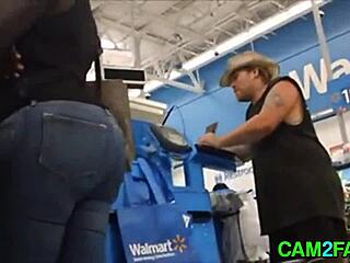 Hidden Cam BBW Ass Close Up Porn