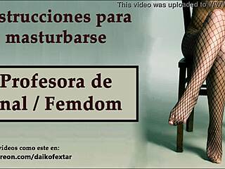 i'm the spanish anal teacher, joi femdom hipnosis handsfree