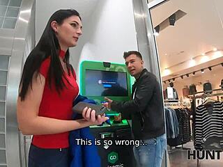 Hunt4k Model Gets Fucked Hard by Hunter for Bitcoin