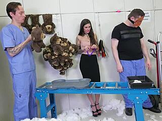 Throat Fucked Submissive Succumbs To Dom's Intense Face Fucking!