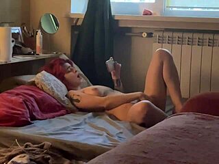 Horny Girlfriend With Hairy Pussy Gets Fingered And Fucked!