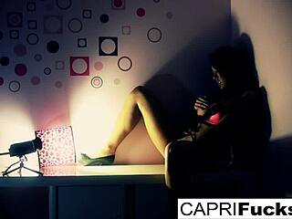 Capri And Dahlia Finger Each Other's Tight Pussies Intensely