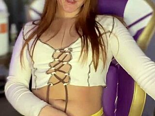 Beautiful Latina Neighbor Shows Off In Lingerie Since Young