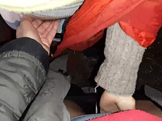 Our autumn romantic sex in a hut with lesbian illusion girls