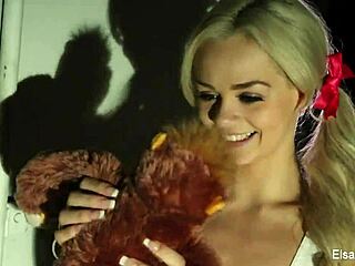 elsa jean fucks masked stranger in hardcore cumshot