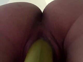 Horny amateur masturbates wet pussy to orgasm