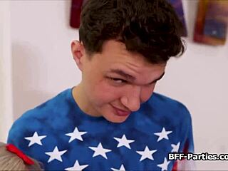 girlfriends share monster cock with emotional oral pleasure in bikinis