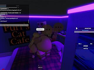 Futa pounds my huge ass hard in the studio!