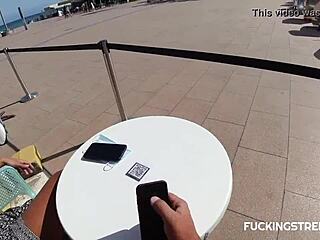 he invited me for cream, but i gave blowjob with big clit