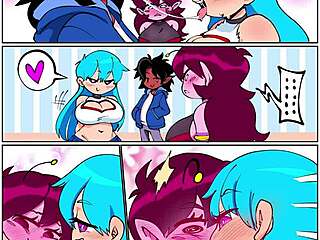 Intense Threeway Linkup Fnf Porn