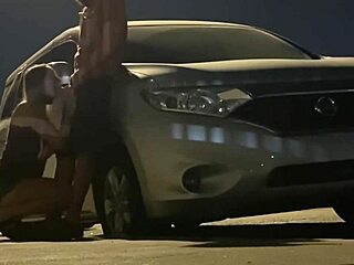 Cuckold In Gloryhole And Caught In Public