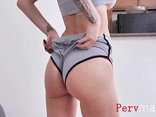 Workout with stepmom son natasha starr 😏