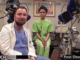 Are you ready for your mandatory Hitachi orgasm from me, the latex nurse fingering your shaved pussy and ass?