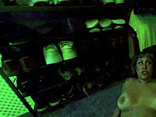 Misty Meaner Fucks Stepmom in Tornado Shelter