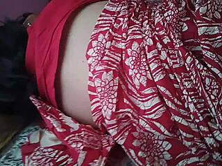 Young 18+ Indian milf with big boobs cheats and fucks boyfriend