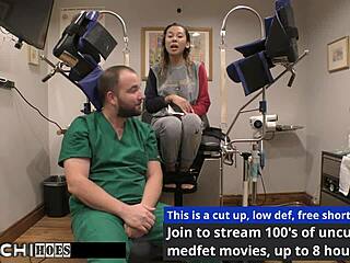 Doctor Gives Freshman Hitachi Orgasm