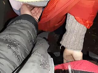 Our autumn romantic sex in a hut with lesbian illusion girls