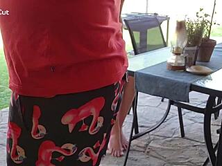 mutual masturbation leads to standing sex with stepmom