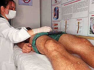 Nurse sees my erection fetish