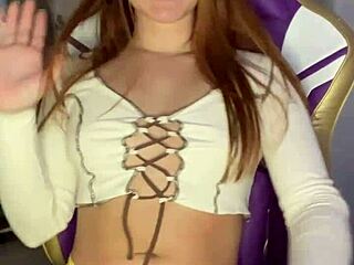 Beautiful Latina Neighbor Shows Off In Lingerie Since Young