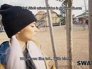 Cuckold watches friend fuck his girlfriend with monster cock early morning