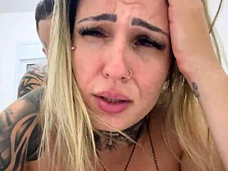 i told him no anal because i'm a virgin, but he choked me and fucked my ass raw, cumming inside my wet hole