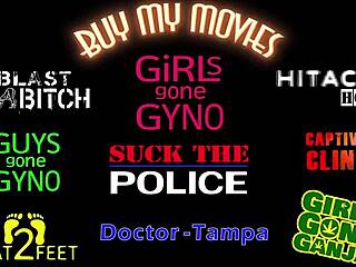 Doctor Gives Freshman Hitachi Orgasm